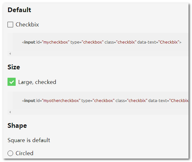 JS复选框checkbox动画特效